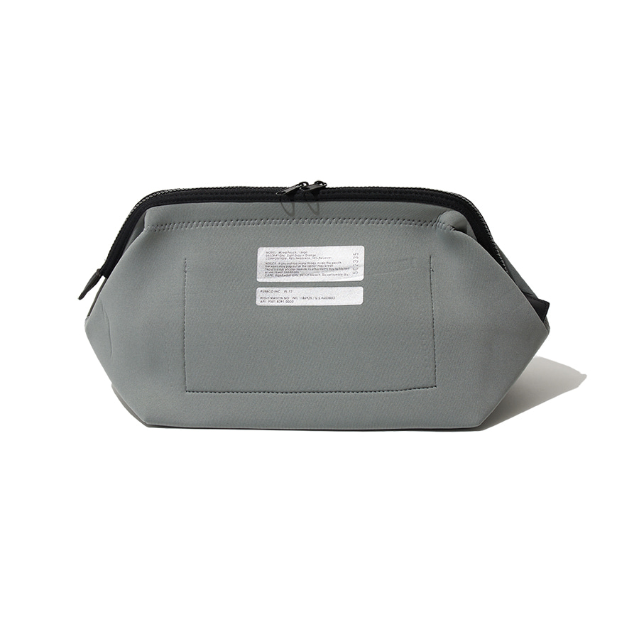WIRED POUCH LARGE (LIGHT GRAY)