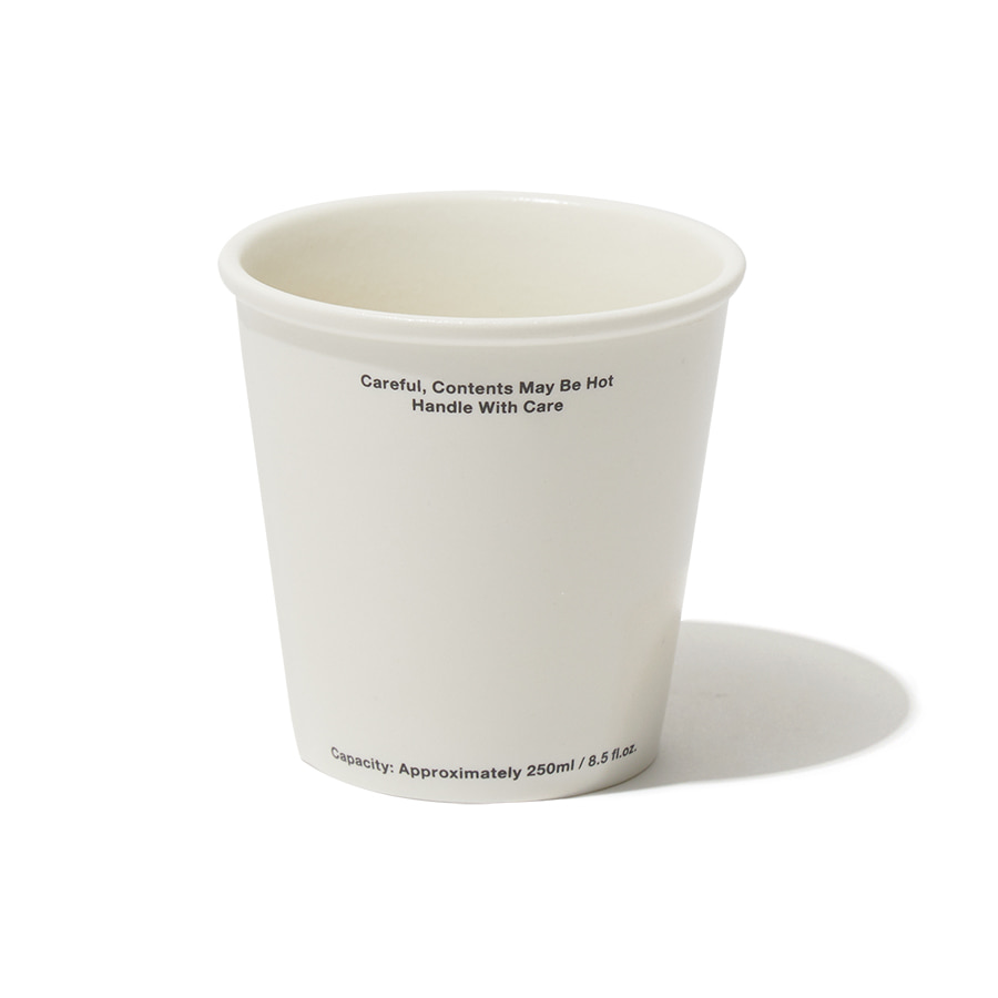 NOT PAPER CUP 250ML (WHITE)
