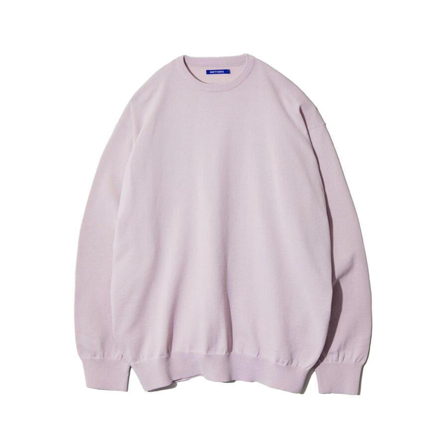 OVERSIZED CRUNCHY KNITTED SWEATER (LIGHT PINK)