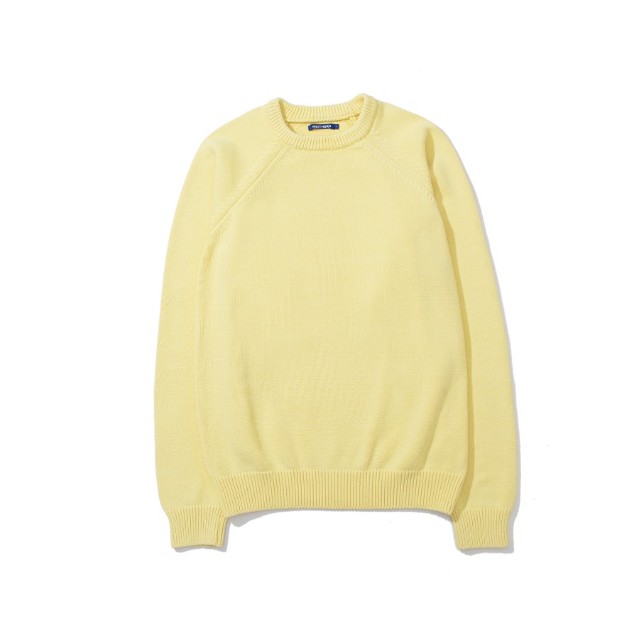 BOXER KNITTED SWEATER (YELLOW)