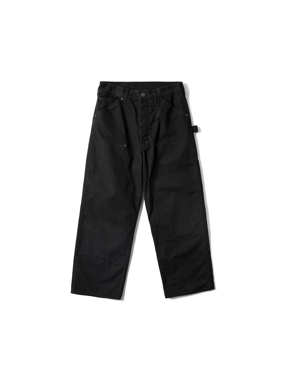 RIGHT HANDED DOUBLE KNEE PANTS (BLACK)