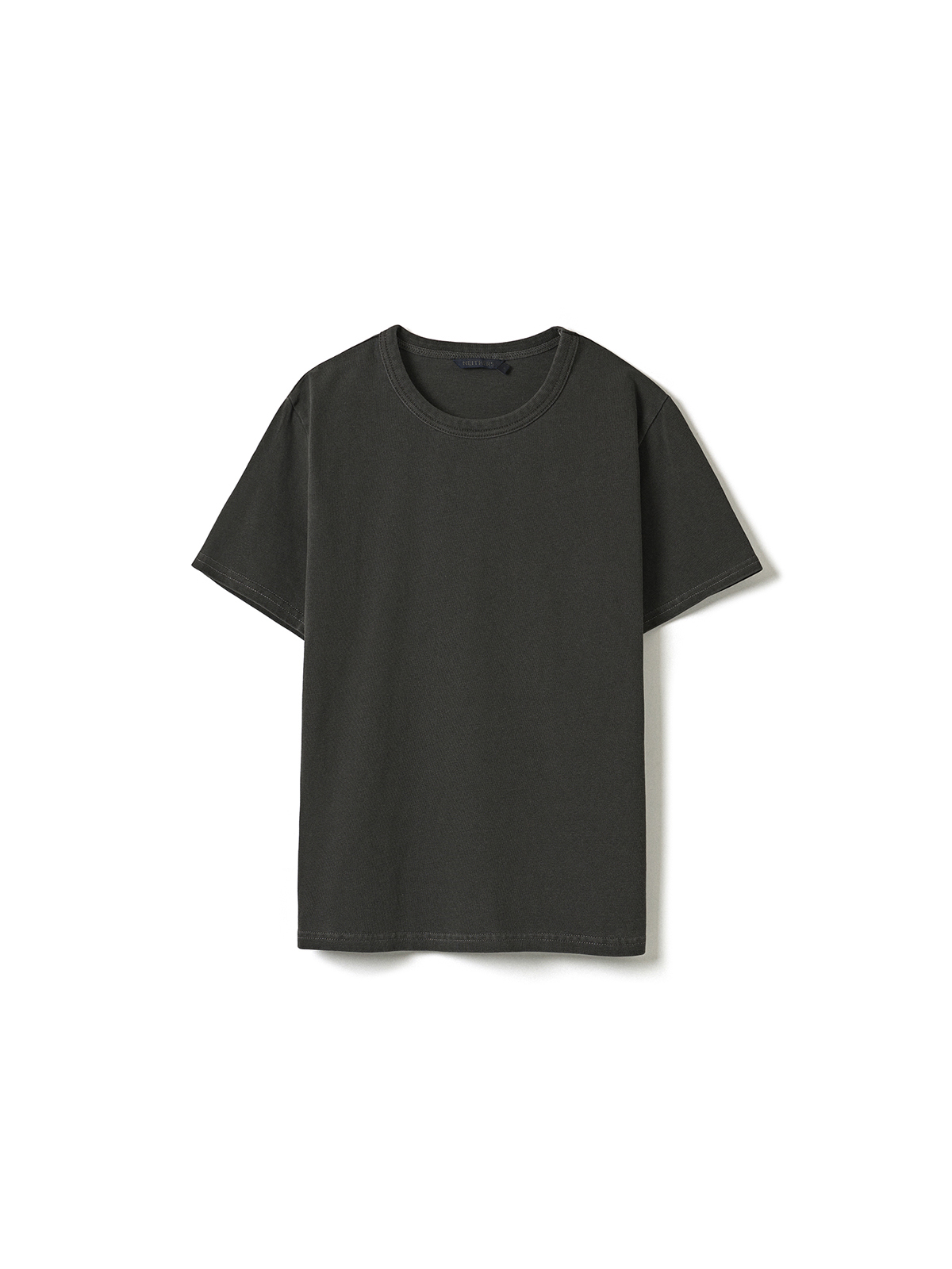 GARMENT DYED T- FOR WOMEN (INK BLACK)